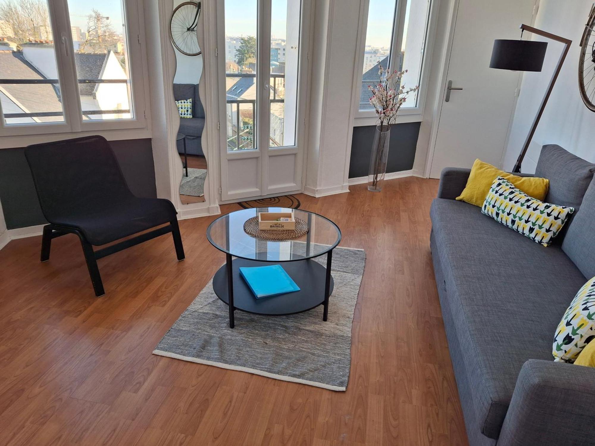 Appartement Lumineux Dans Les Hauts De Recouvrance Brest Bagian luar foto
